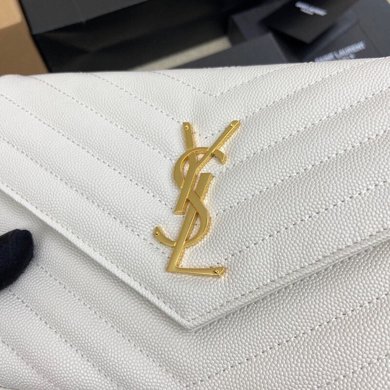 Saint L Cassandre Envelope - White