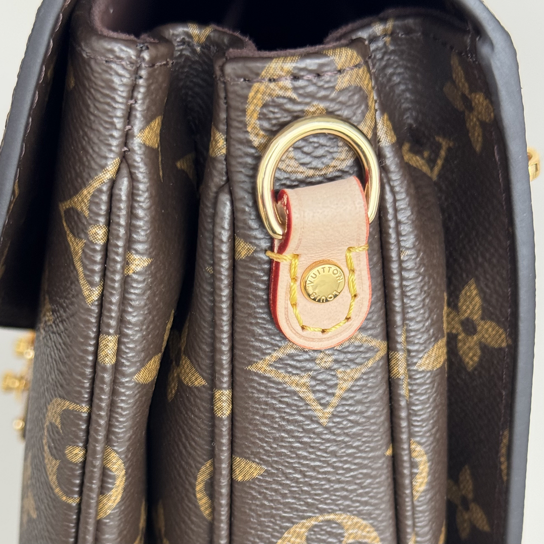 Luxury LV Pochette Crossbody Bag- Brown