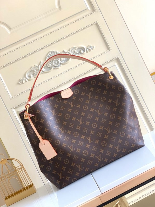 Luxury LV Shoulder Bag - Monogram Brown