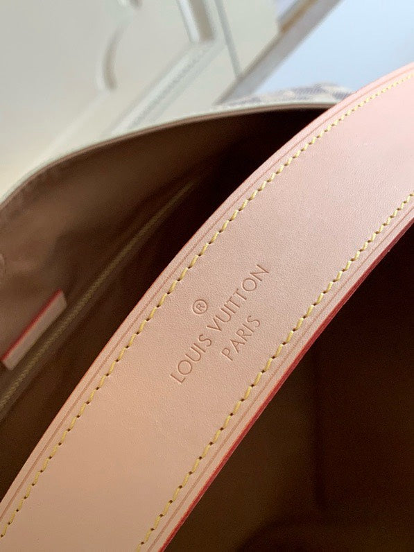Luxury LV Shoulder Bag - Light Beige