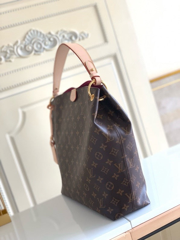 Luxury LV Shoulder Bag - Monogram Brown
