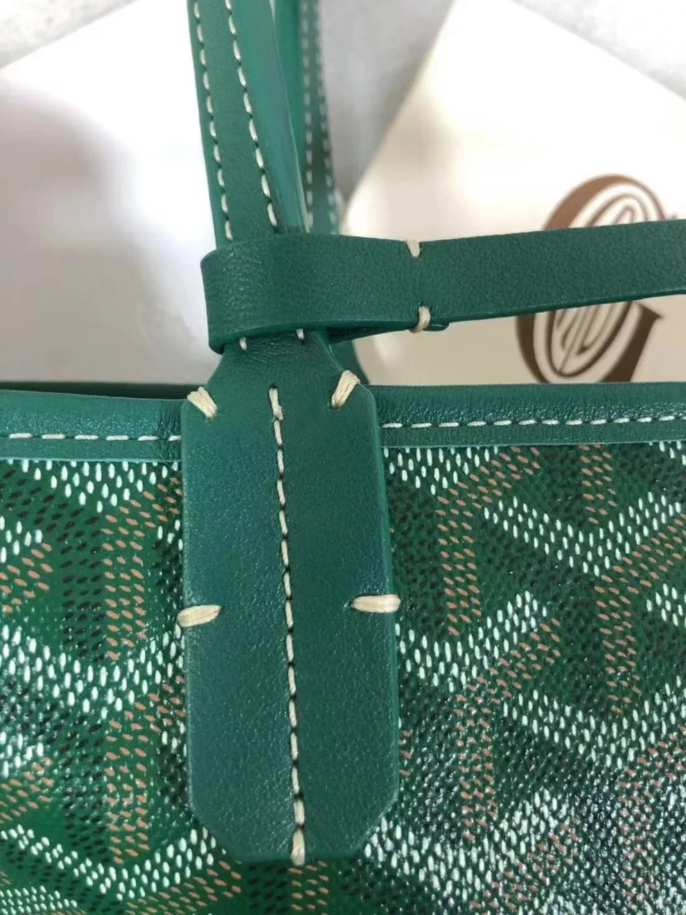 GY GM Tote - Deep Green