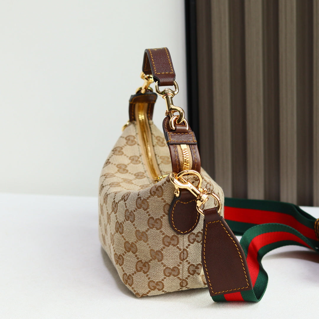 GG Crossbody Bag - Light Beige