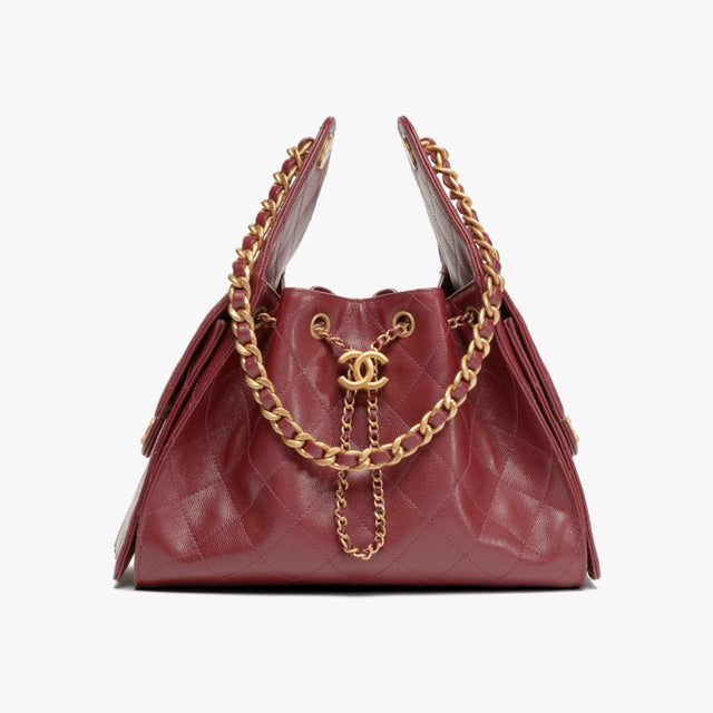 CC 25 Handbag - Burgundy