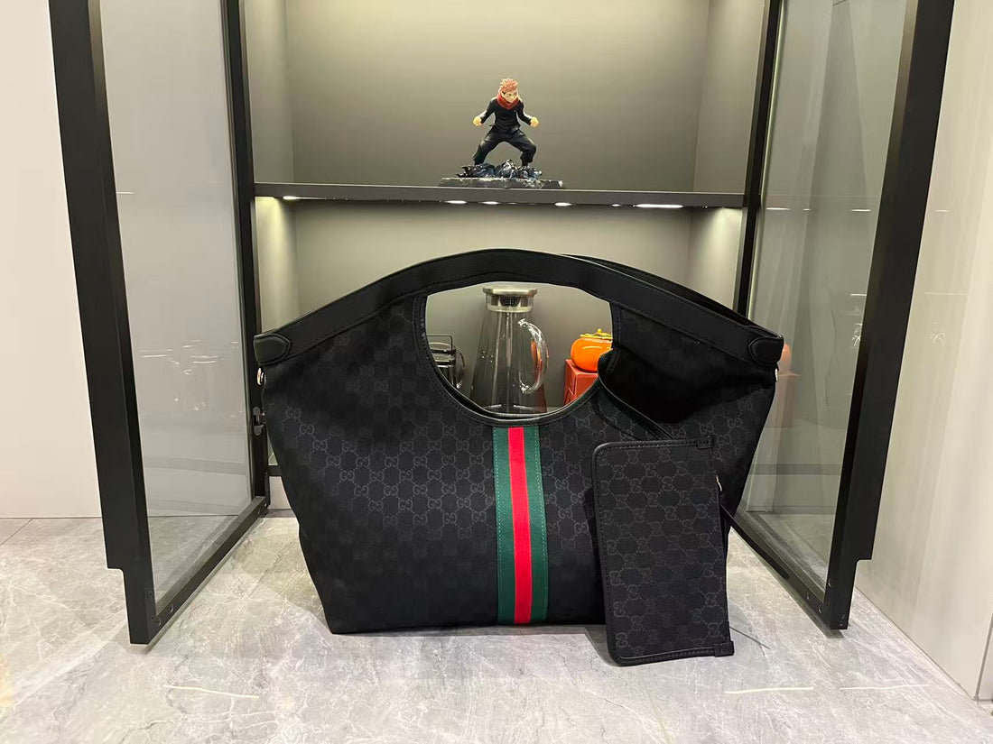 GG Tote Bag - Dark Black