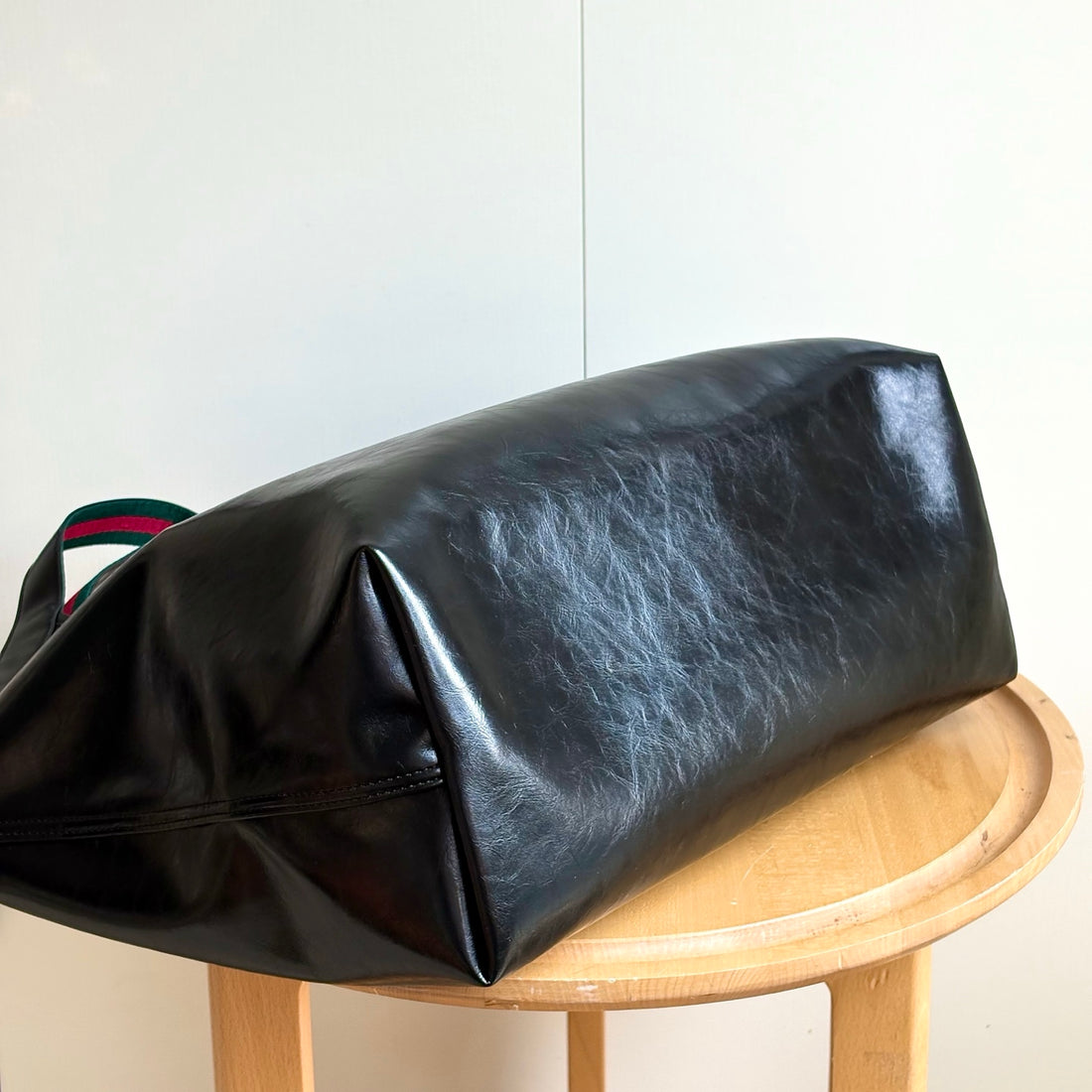 GG Tote Bag - Black Glossy