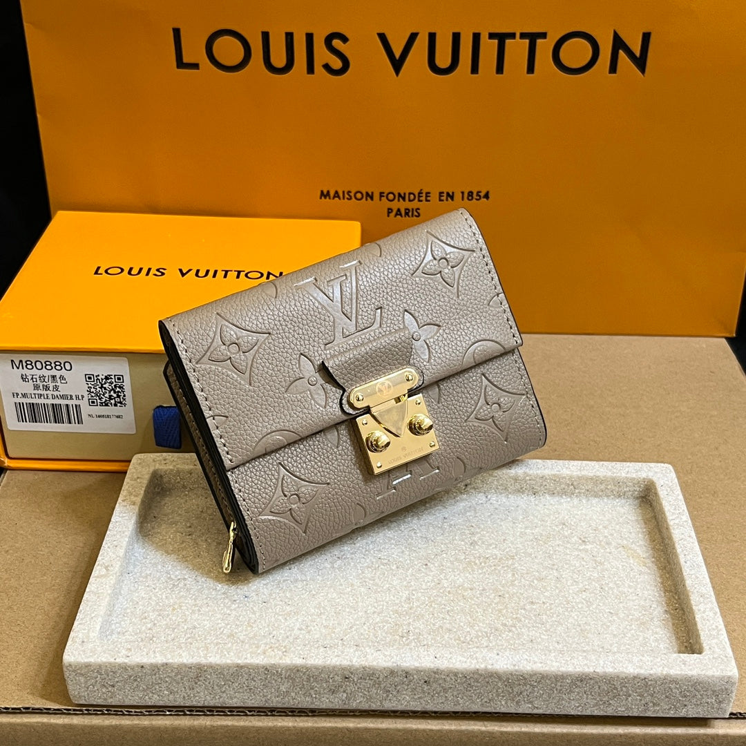 Luxury LV Empreinte Compact Wallet