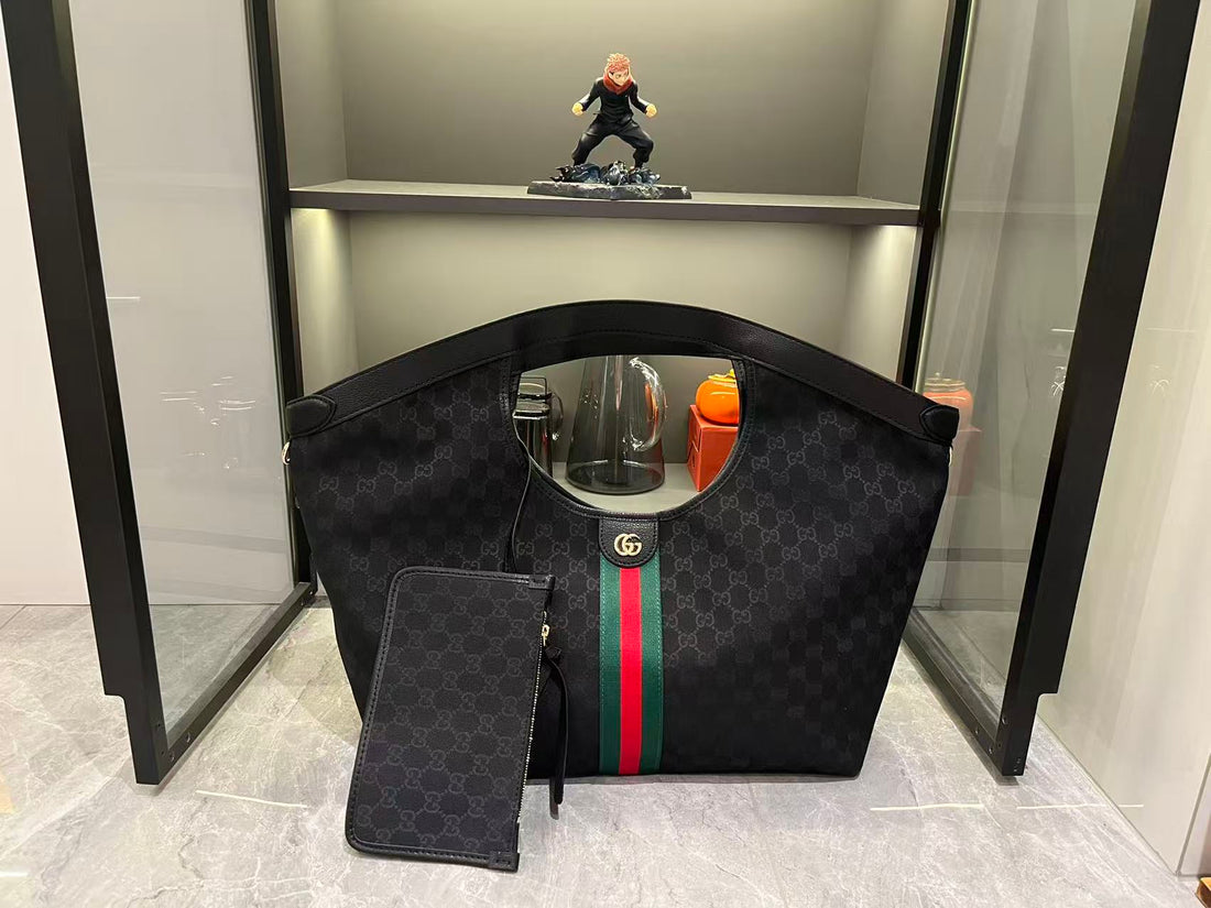 GG Tote Bag - Dark Black