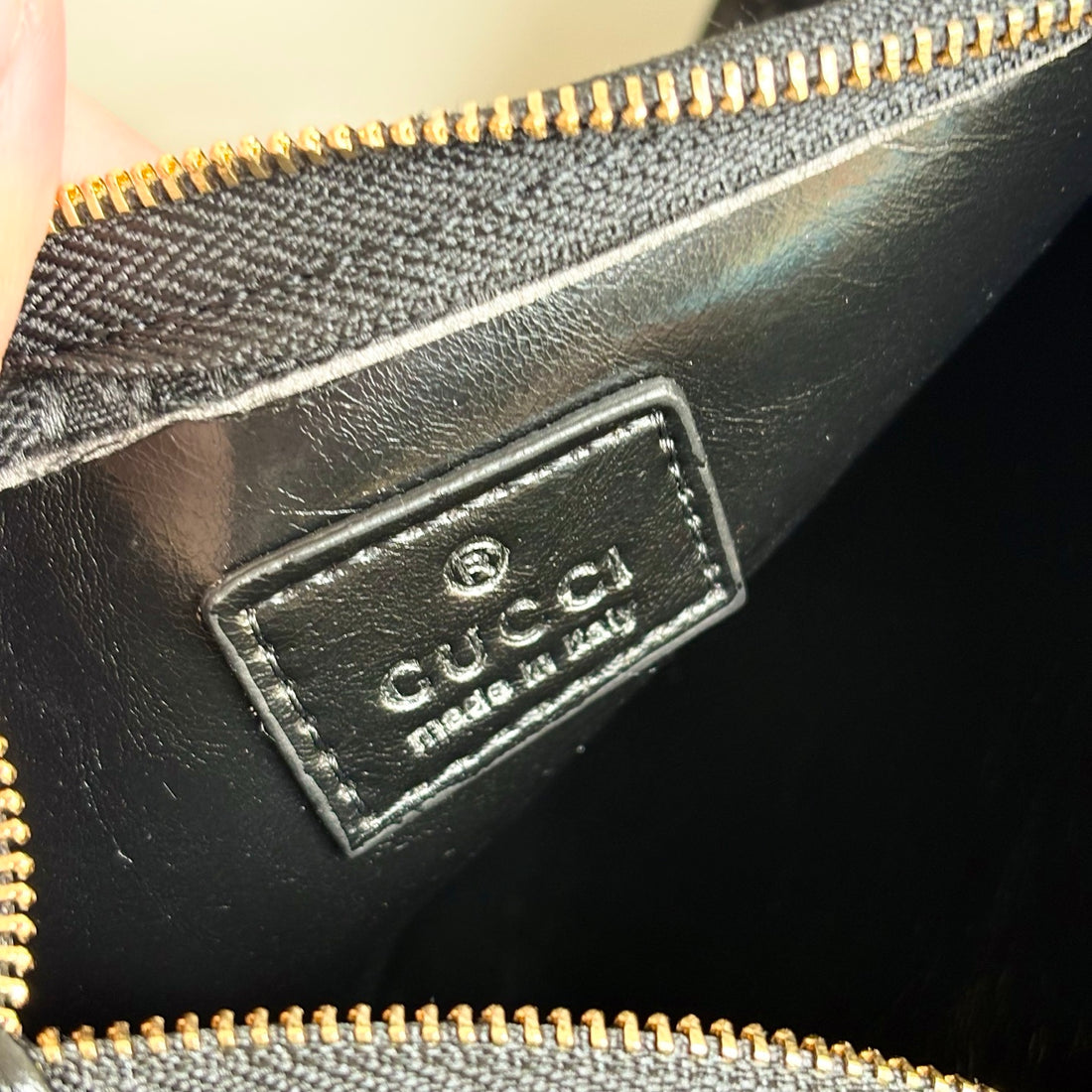 GG Tote Bag - Black Glossy