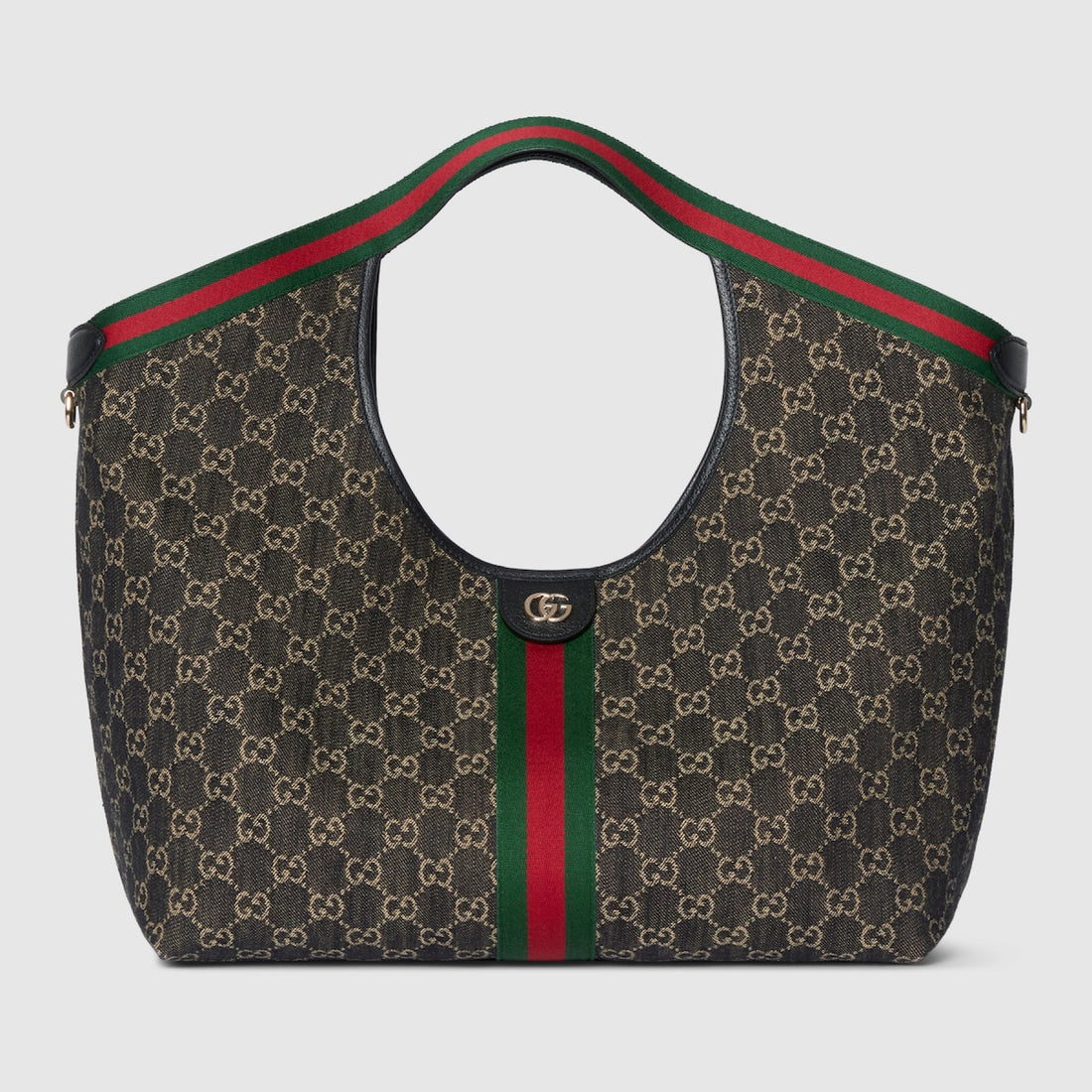 GG Tote Bag - Black Denim