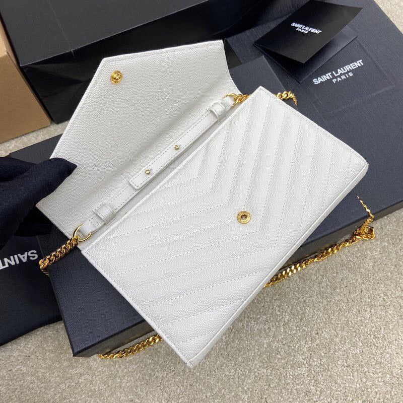 Saint L Cassandre Envelope - White