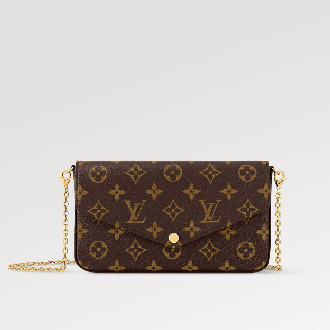 Luxury LV Félicie Pochette - Monogram Brown