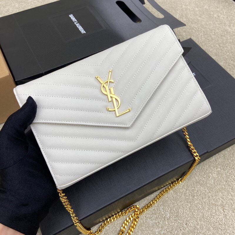 Saint L Cassandre Envelope - White