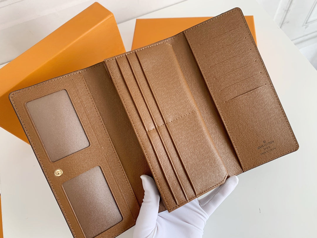 Luxury LV Monogram Long Wallet