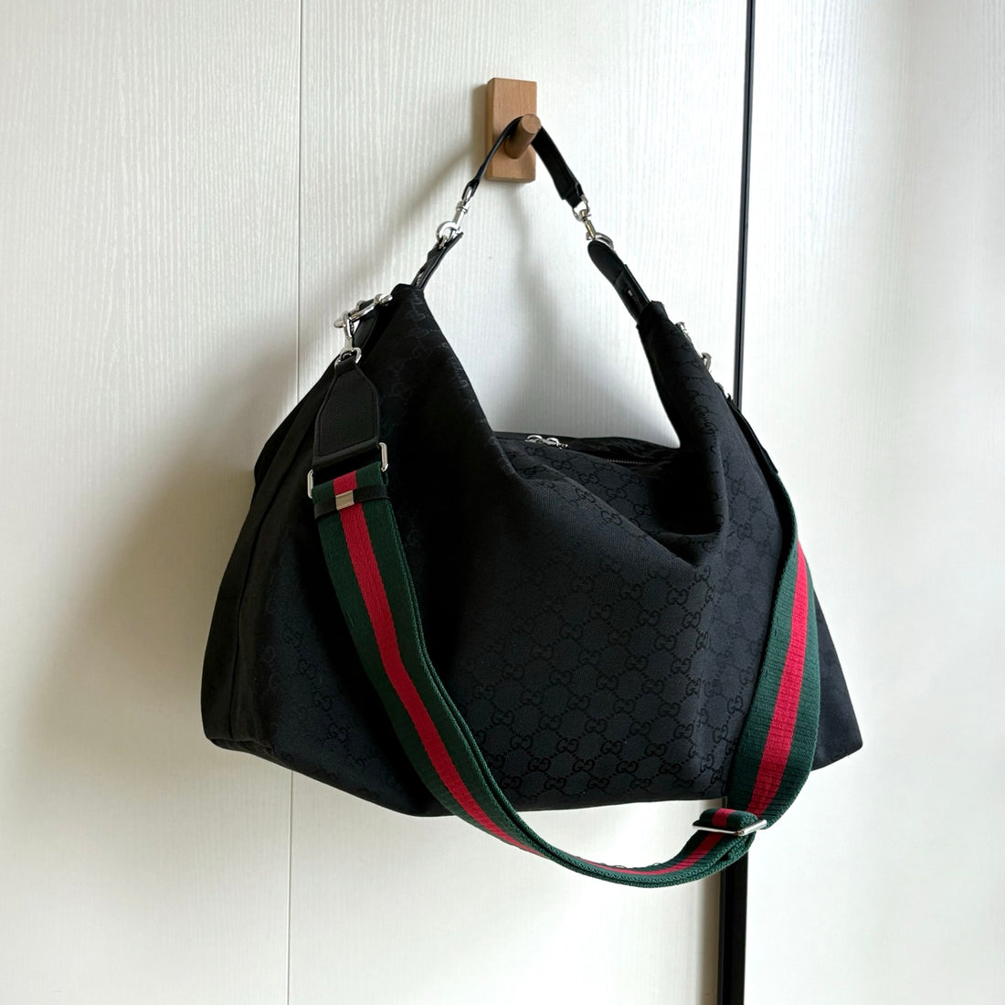 GG Crossbody Bag - Black