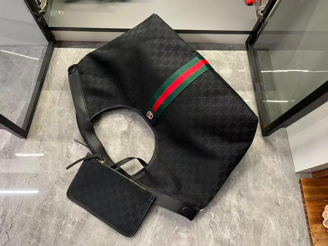 GG Tote Bag - Dark Black