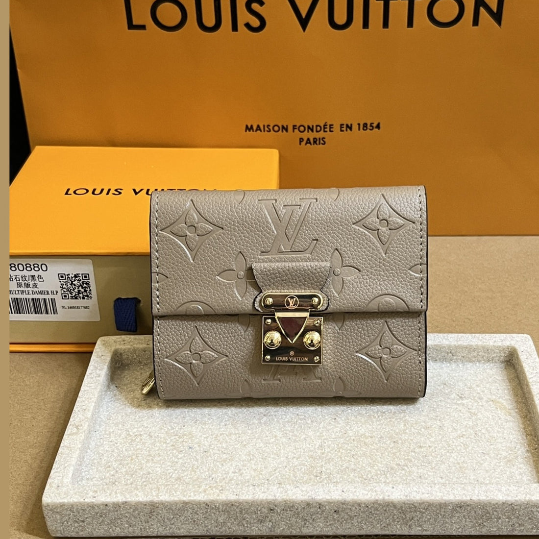 Luxury LV Empreinte Compact Wallet