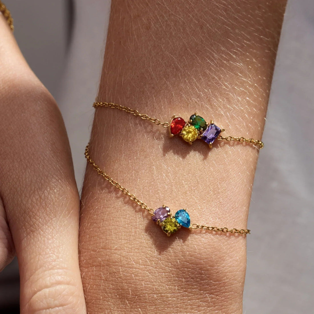 Personalized Legacy Bracelet with Birthstones