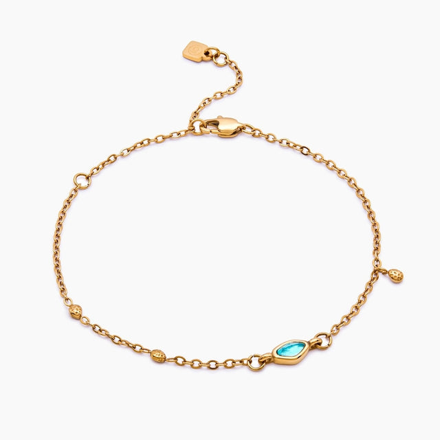 Aqua Drop Bracelet