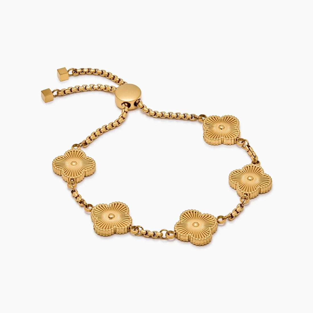 Mother-of-Pearl Clover Bracelet