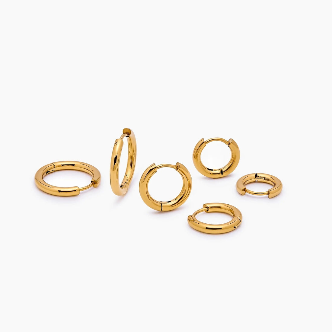 Essential Gold Hoops Set