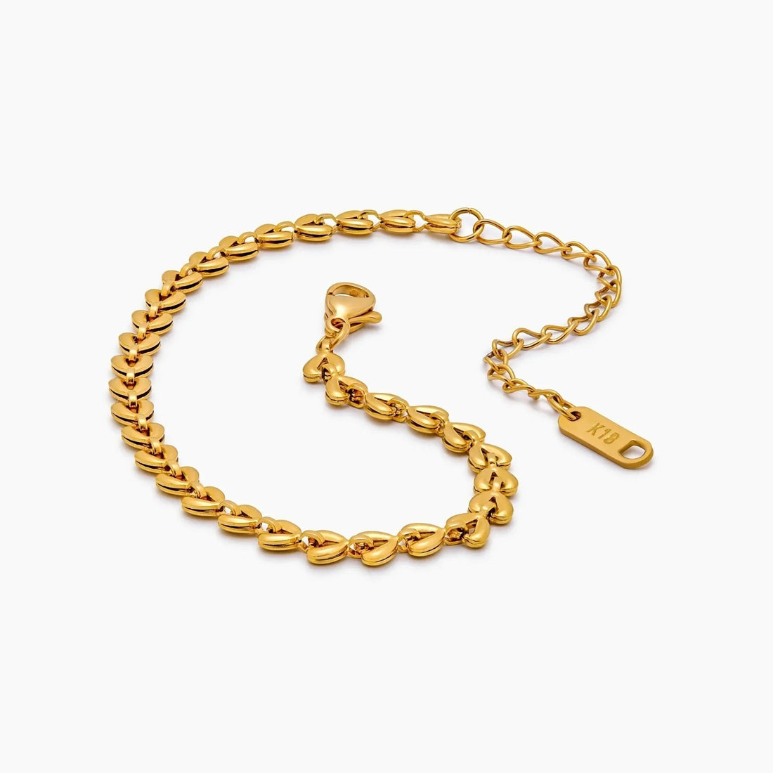 Heart Chain Bracelet