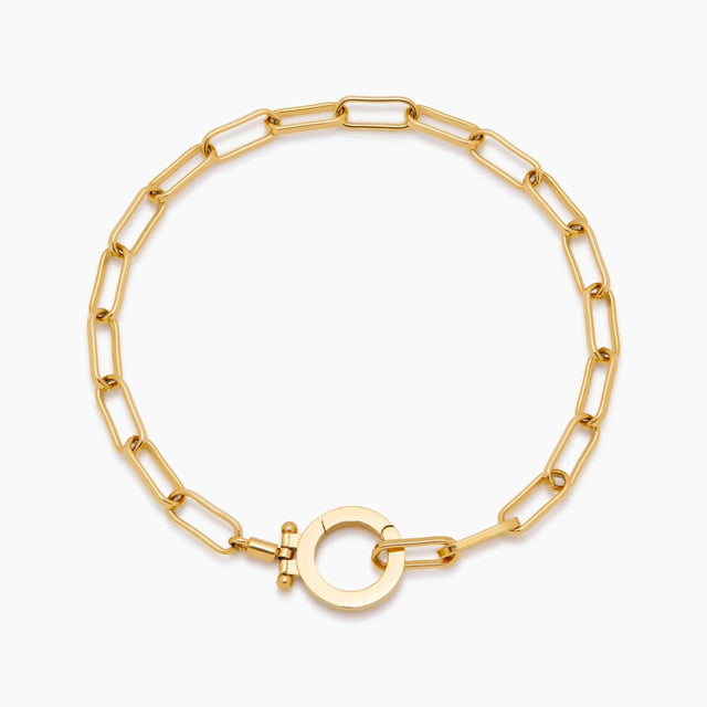 Essential Paperclip Chain Bracelet
