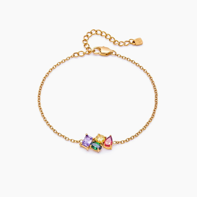 Personalized Legacy Bracelet with Birthstones