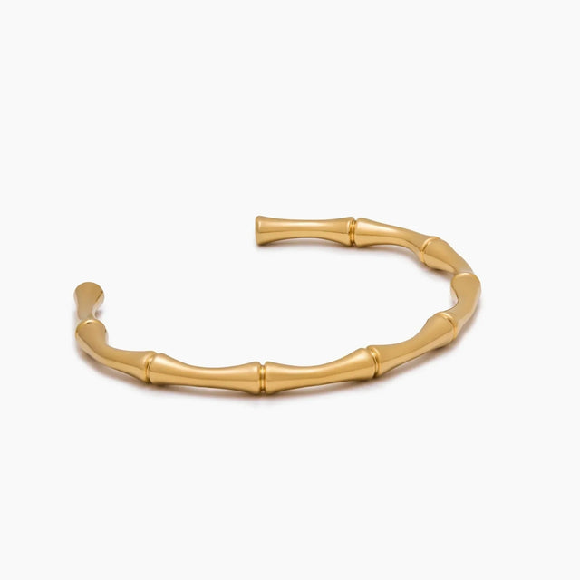 Gold Bamboo Bangle