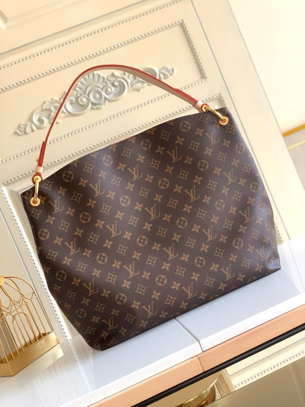 Luxury LV Shoulder Bag - Monogram Brown
