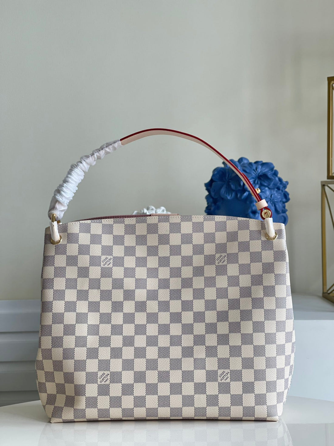 Luxury LV Shoulder Bag - Light Beige