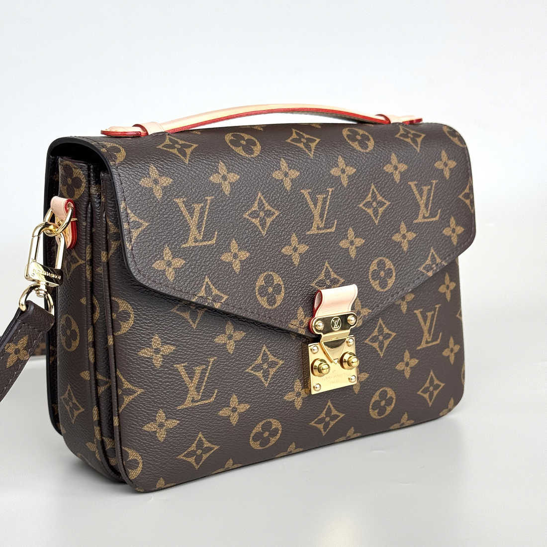 Luxury LV Pochette Crossbody Bag- Brown