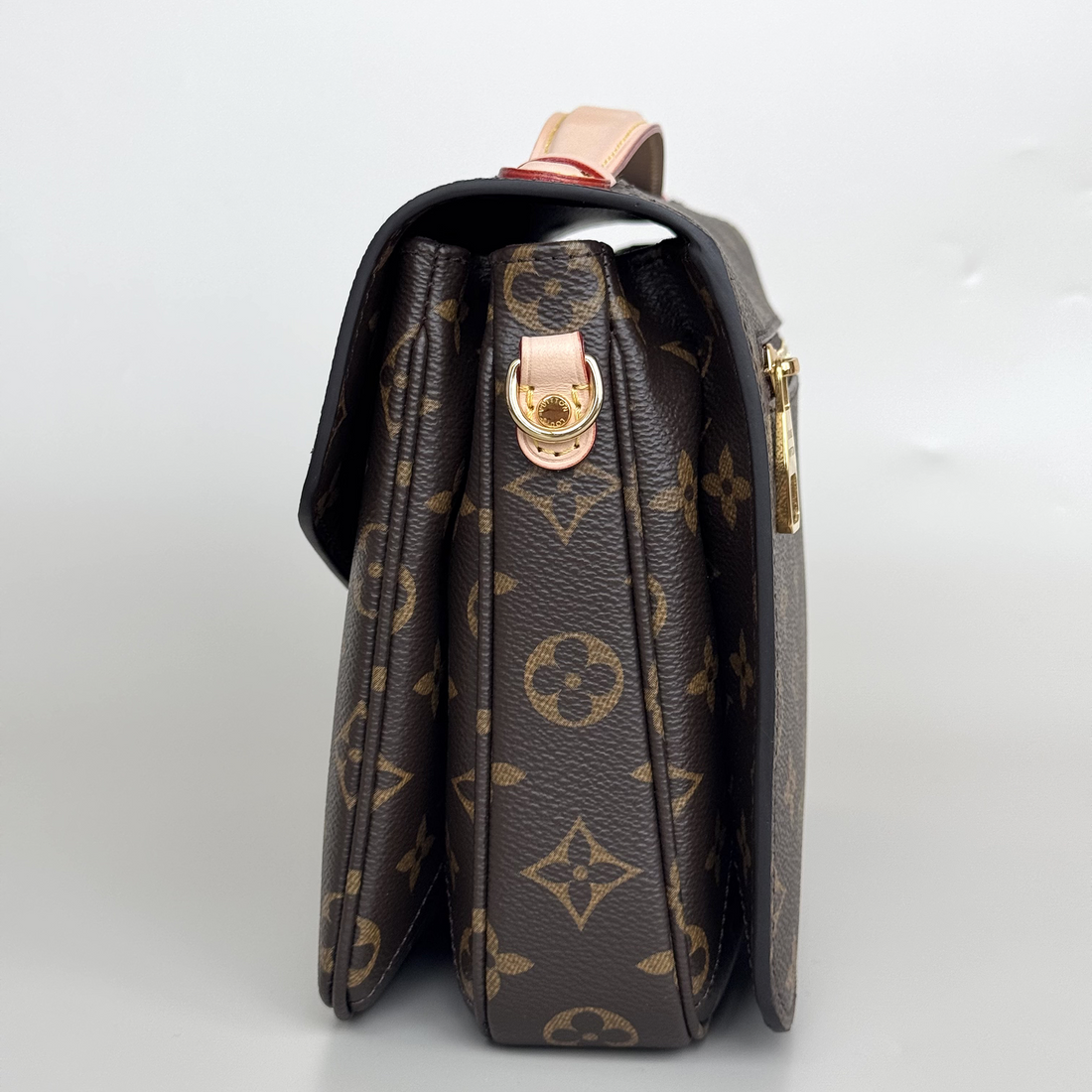 Luxury LV Pochette Crossbody Bag- Brown