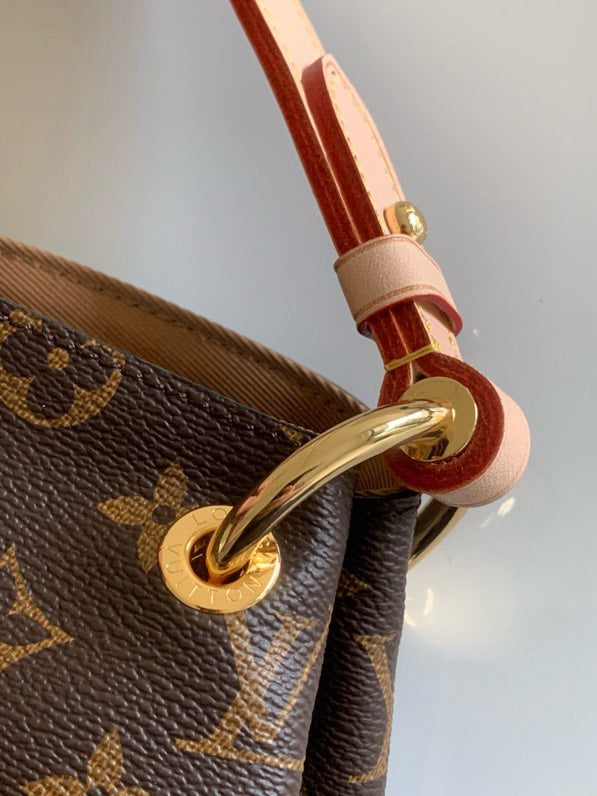 Luxury LV Shoulder Bag - Monogram Brown