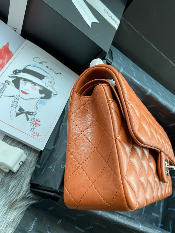 CC Classic Flap - Dark Caramel
