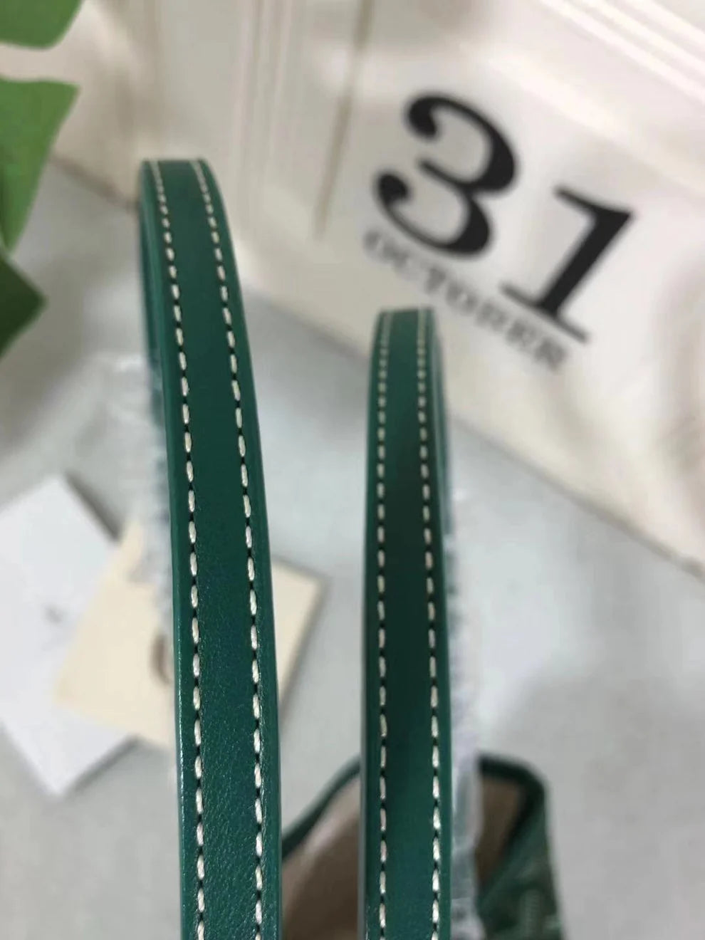 GY GM Tote - Deep Green