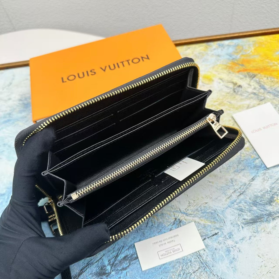 Luxury LV Zippy Wallet