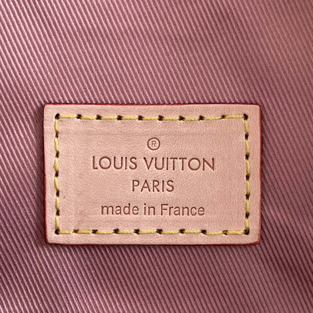 Luxury LV Shoulder Bag - Light Beige