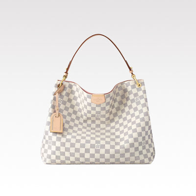 Luxury LV Shoulder Bag - Light Beige