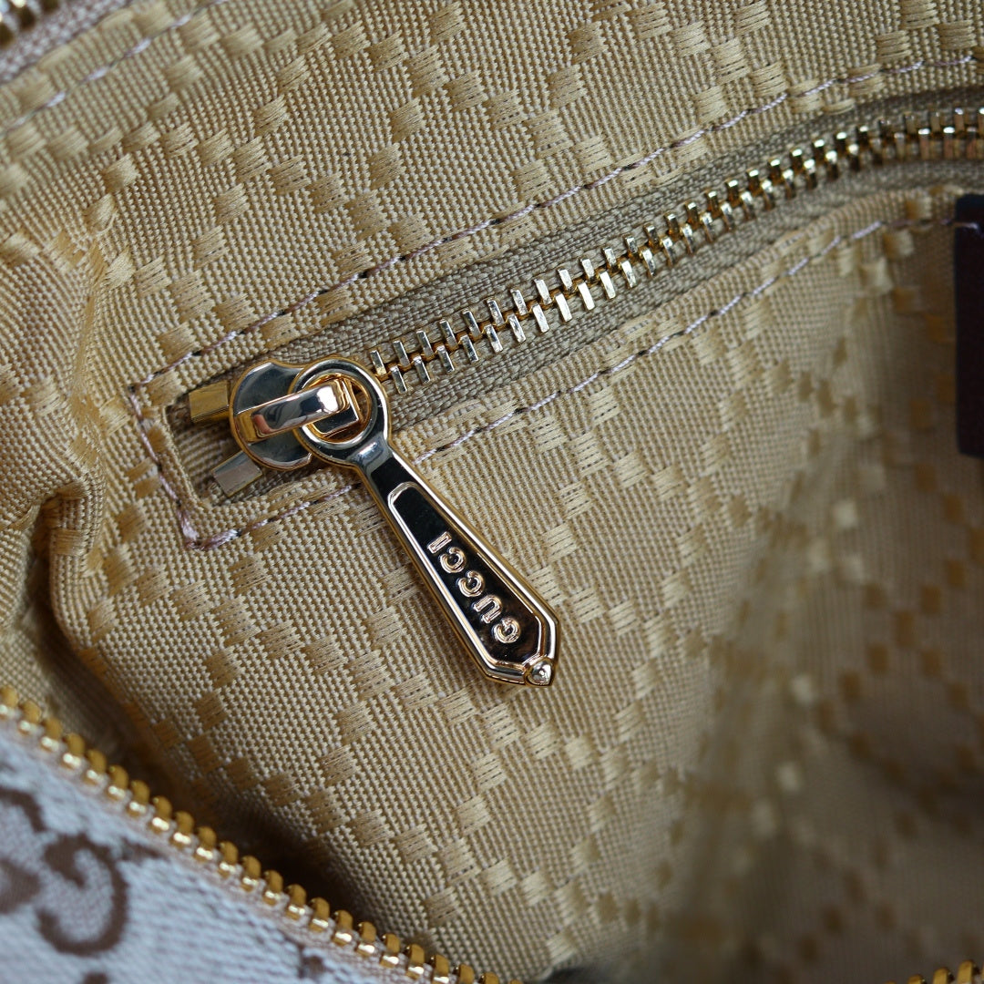 GG Crossbody Bag - Light Beige