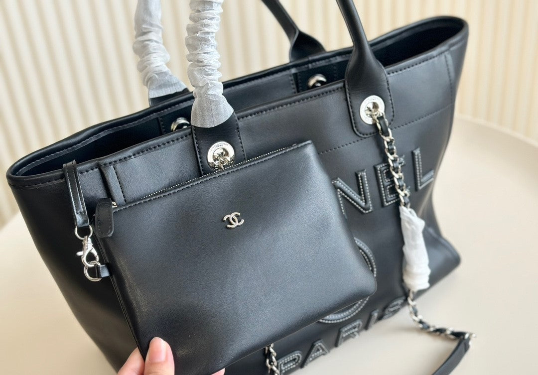 CC Shopping Tote - Black