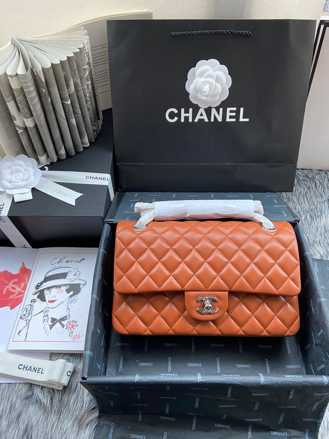 CC Classic Flap - Dark Caramel