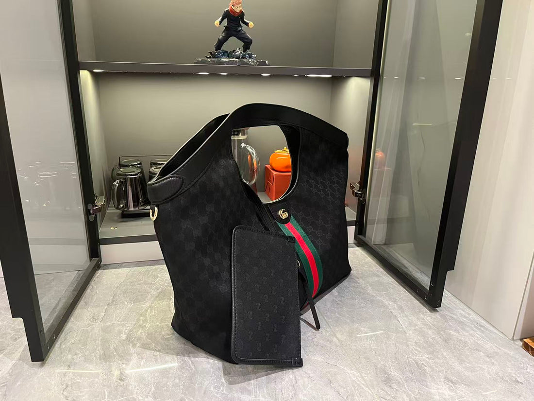 GG Tote Bag - Dark Black
