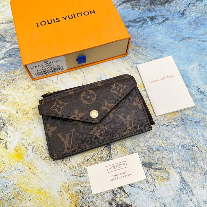 LV Monogram Card Holder Recto Verso