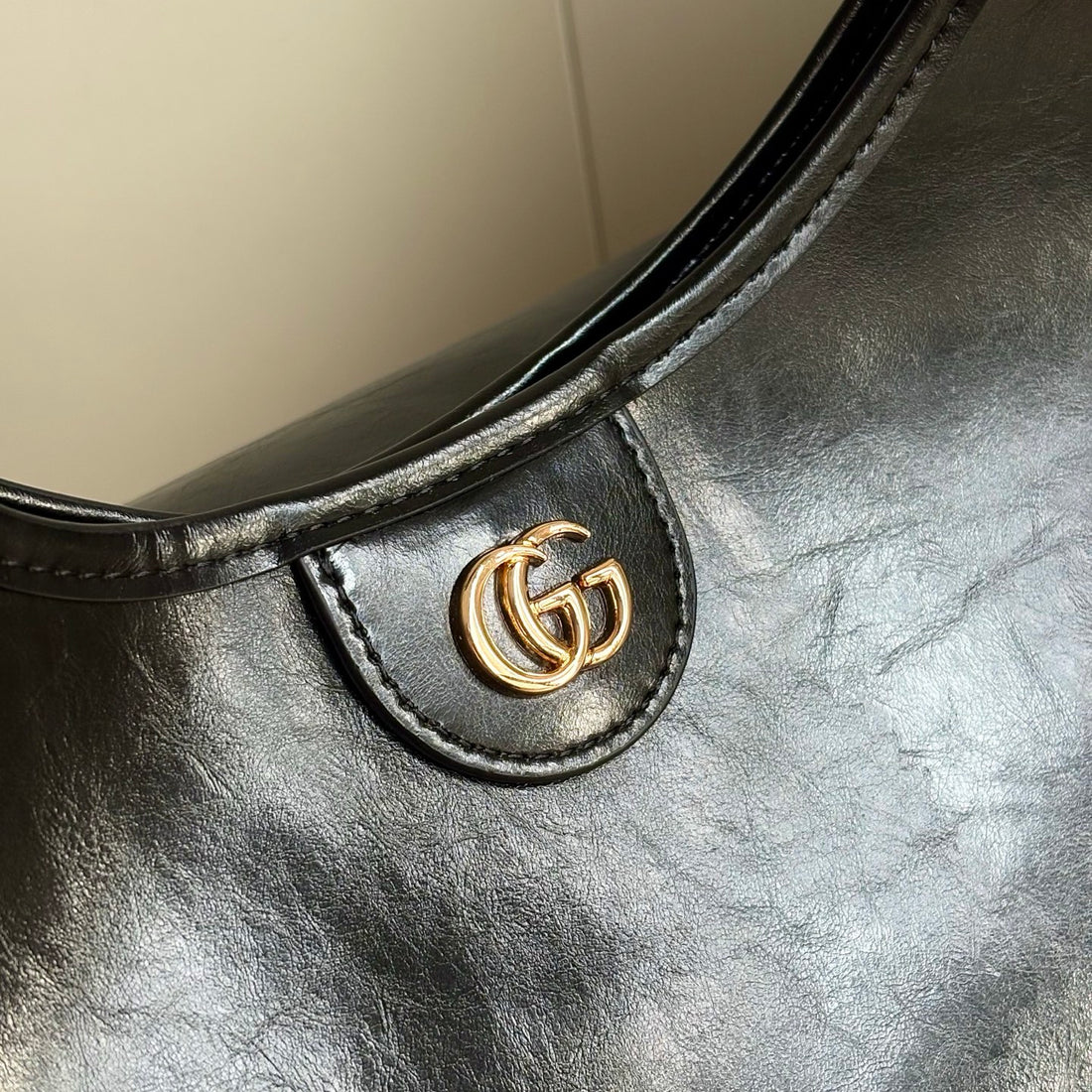 GG Tote Bag - Black Glossy