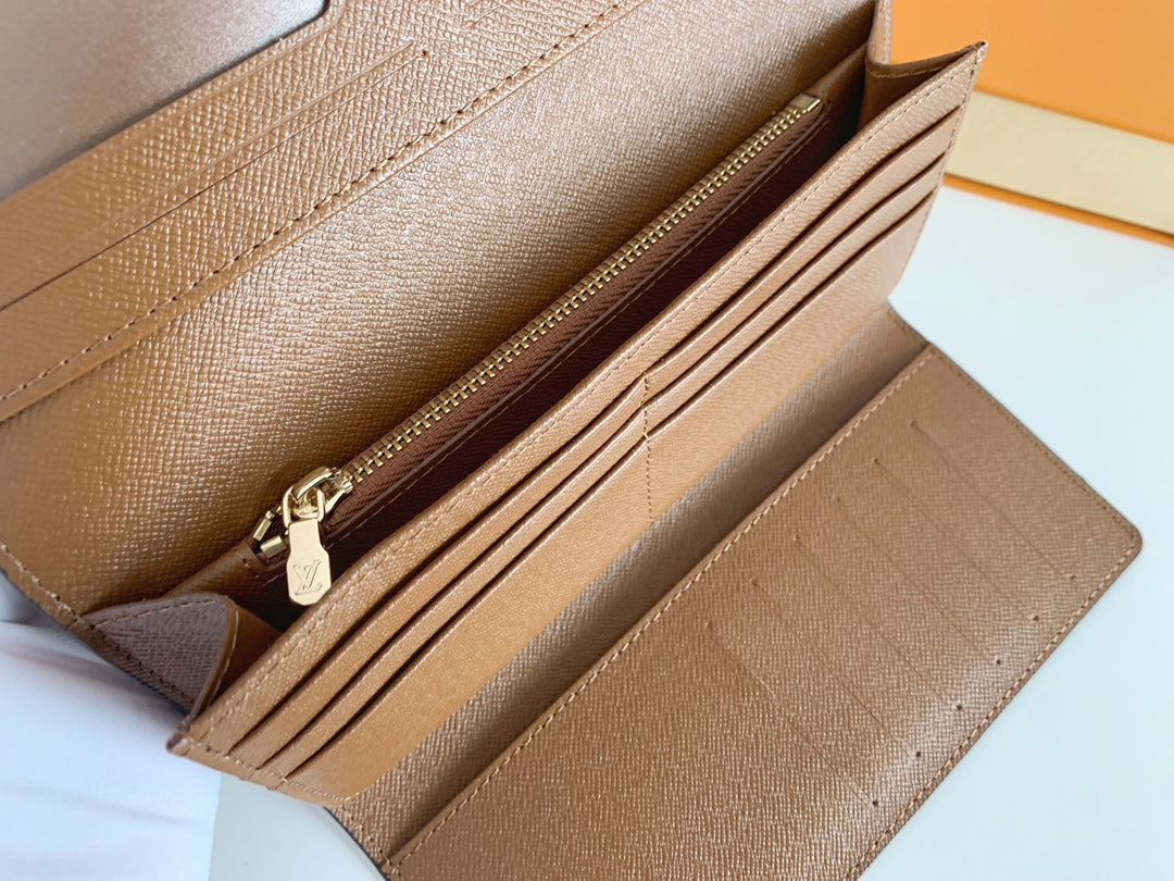 Luxury LV Monogram Long Wallet