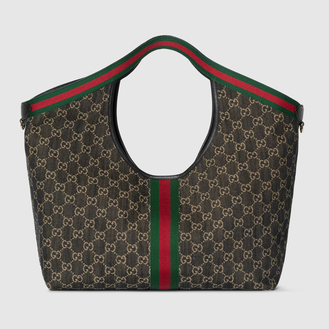 GG Tote Bag - Black Denim