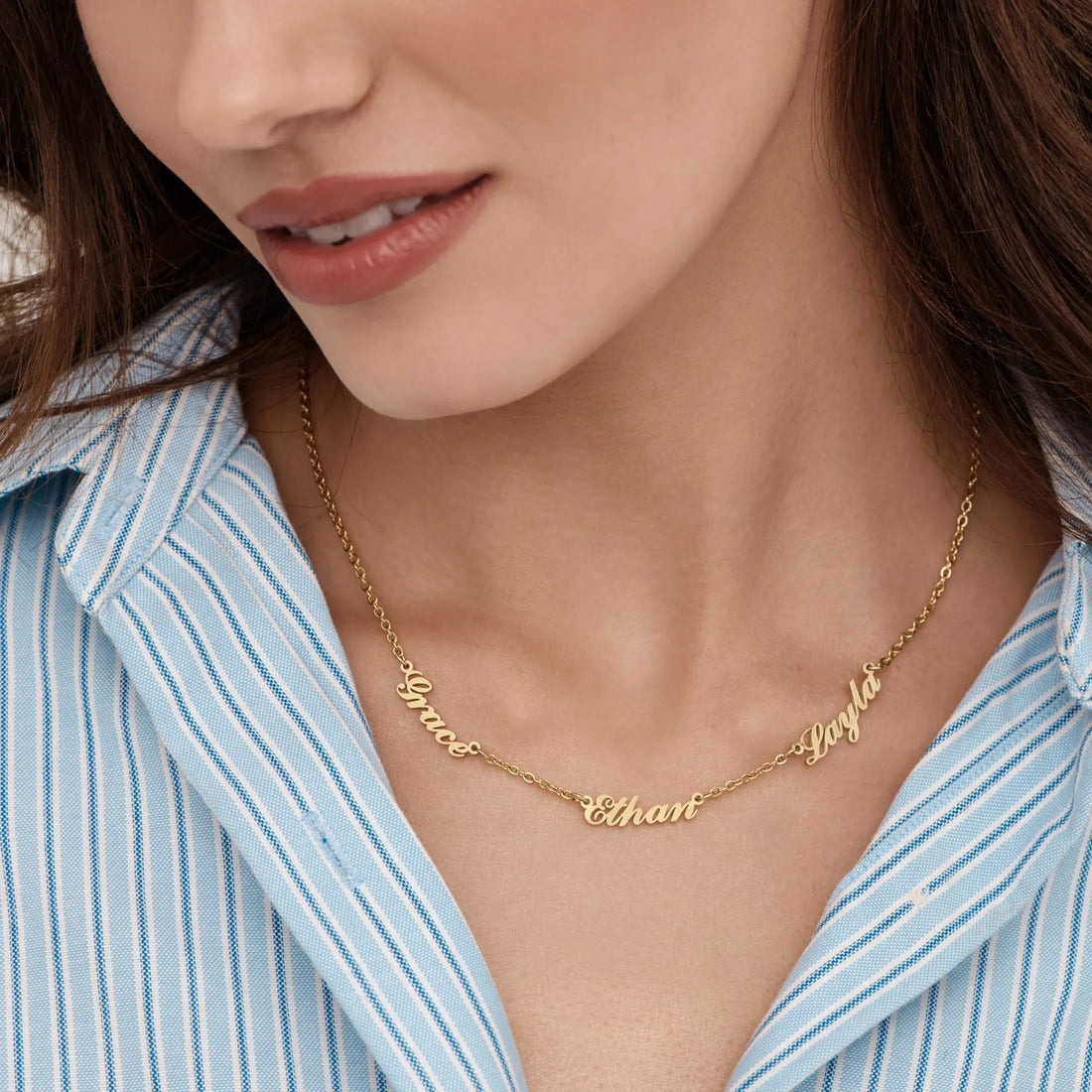 Necklace with Multiple Names