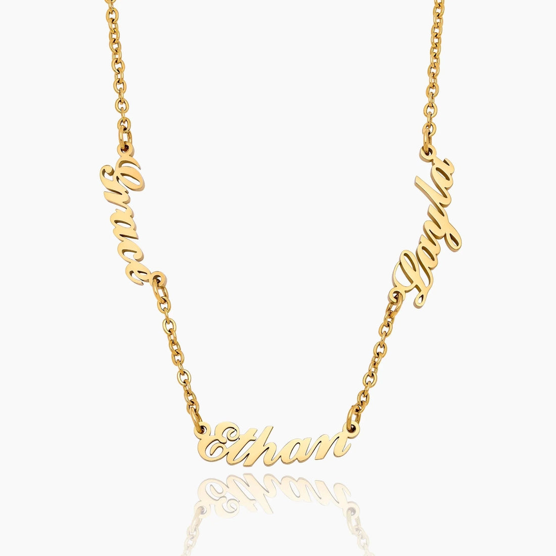 Necklace with Multiple Names