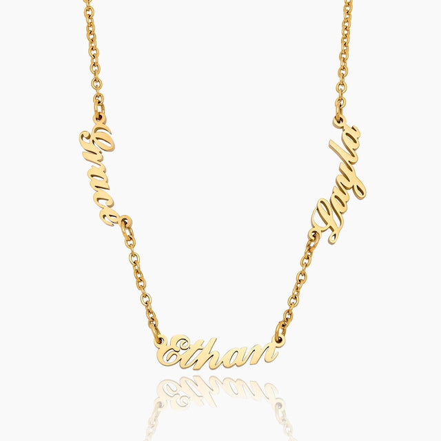 Necklace with Multiple Names
